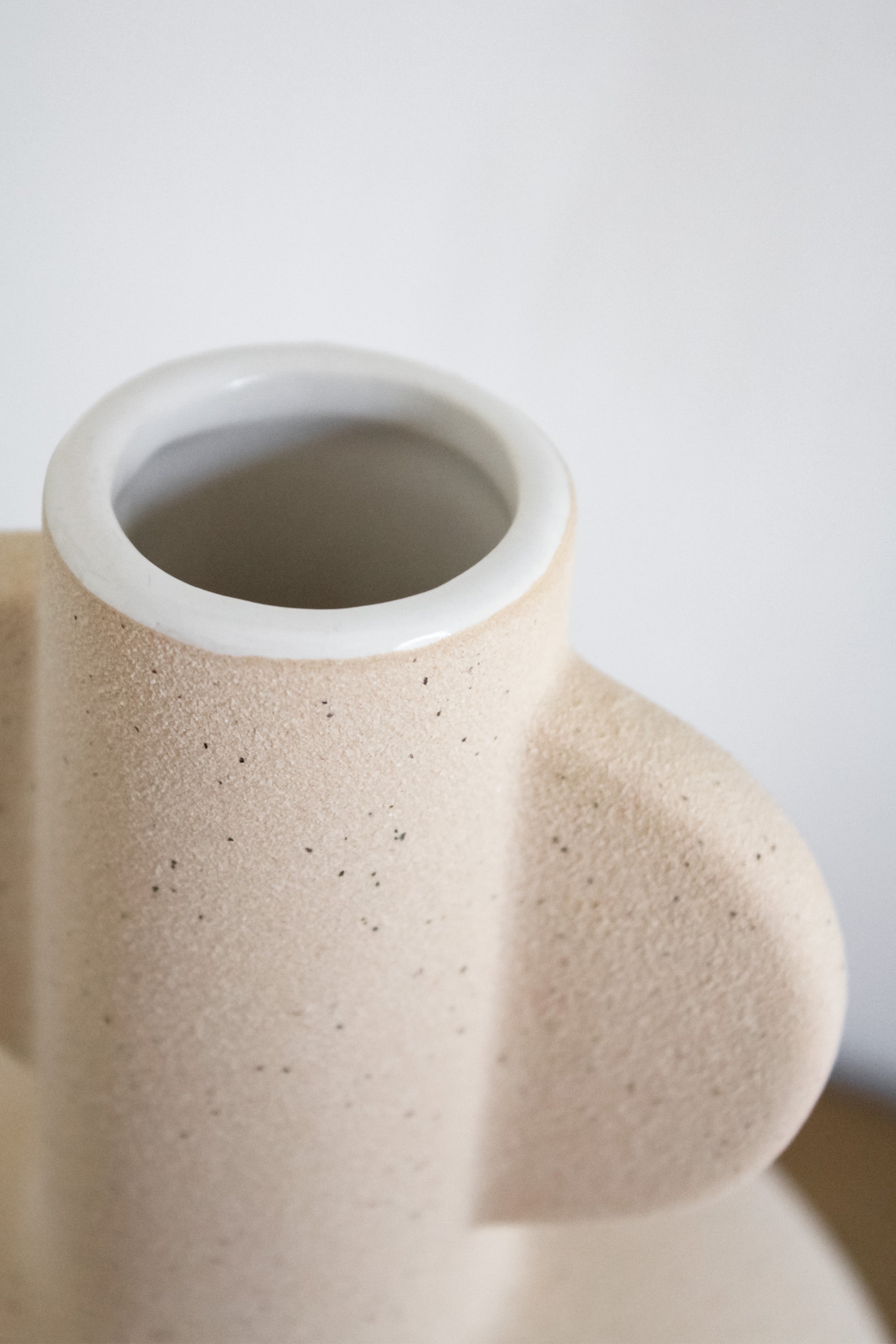 Florero Texturizado Circular