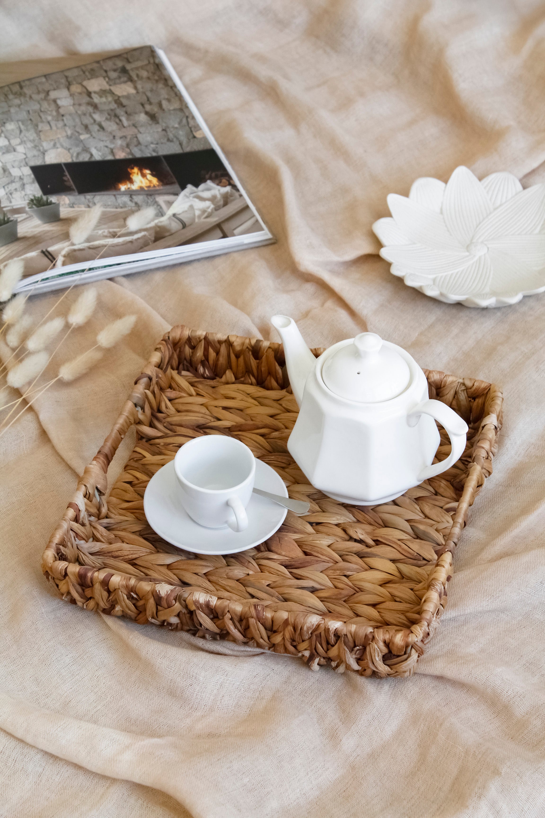 Bandeja Fibra Cuadrada