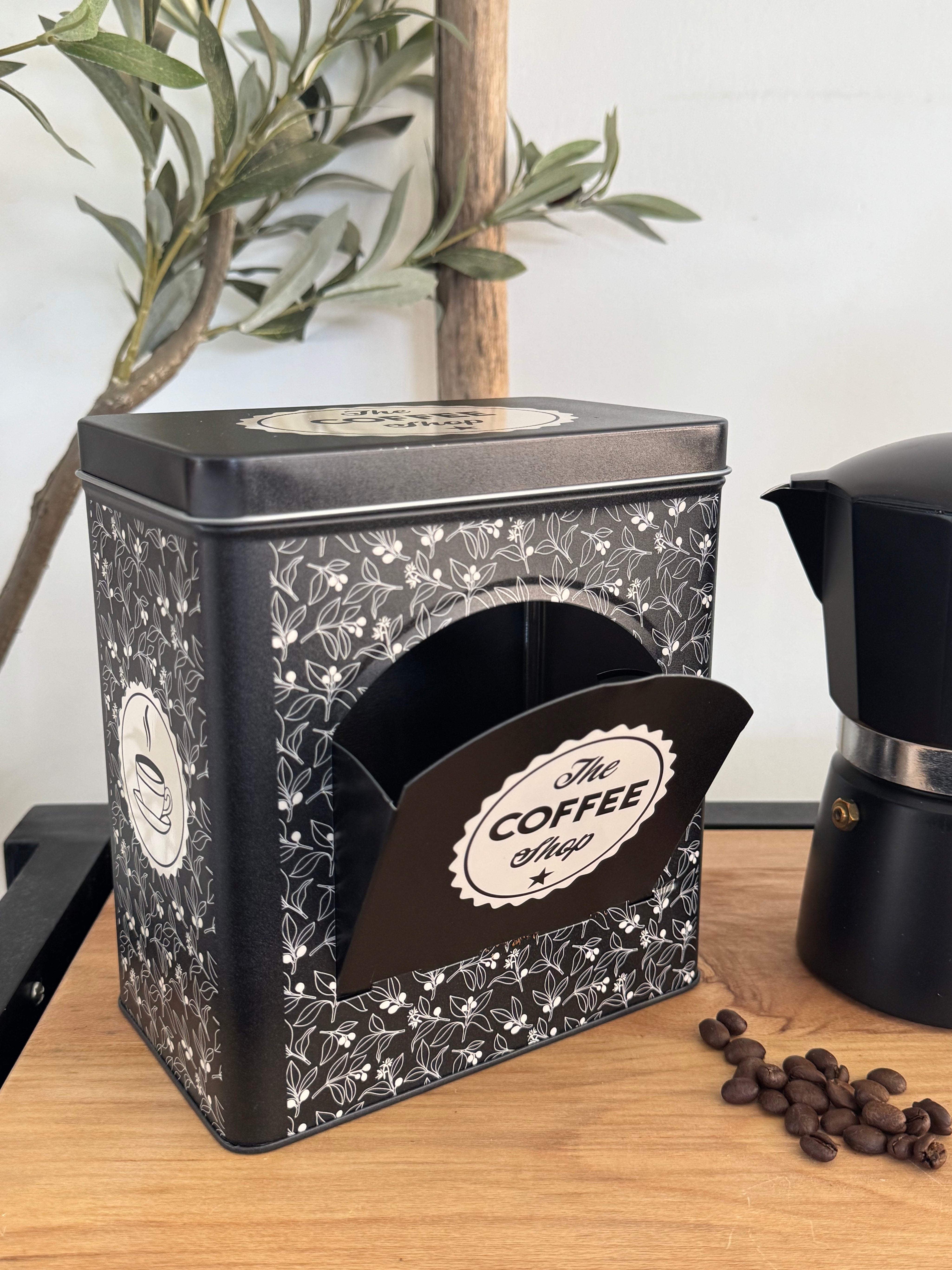 Tarro The Coffee Negro