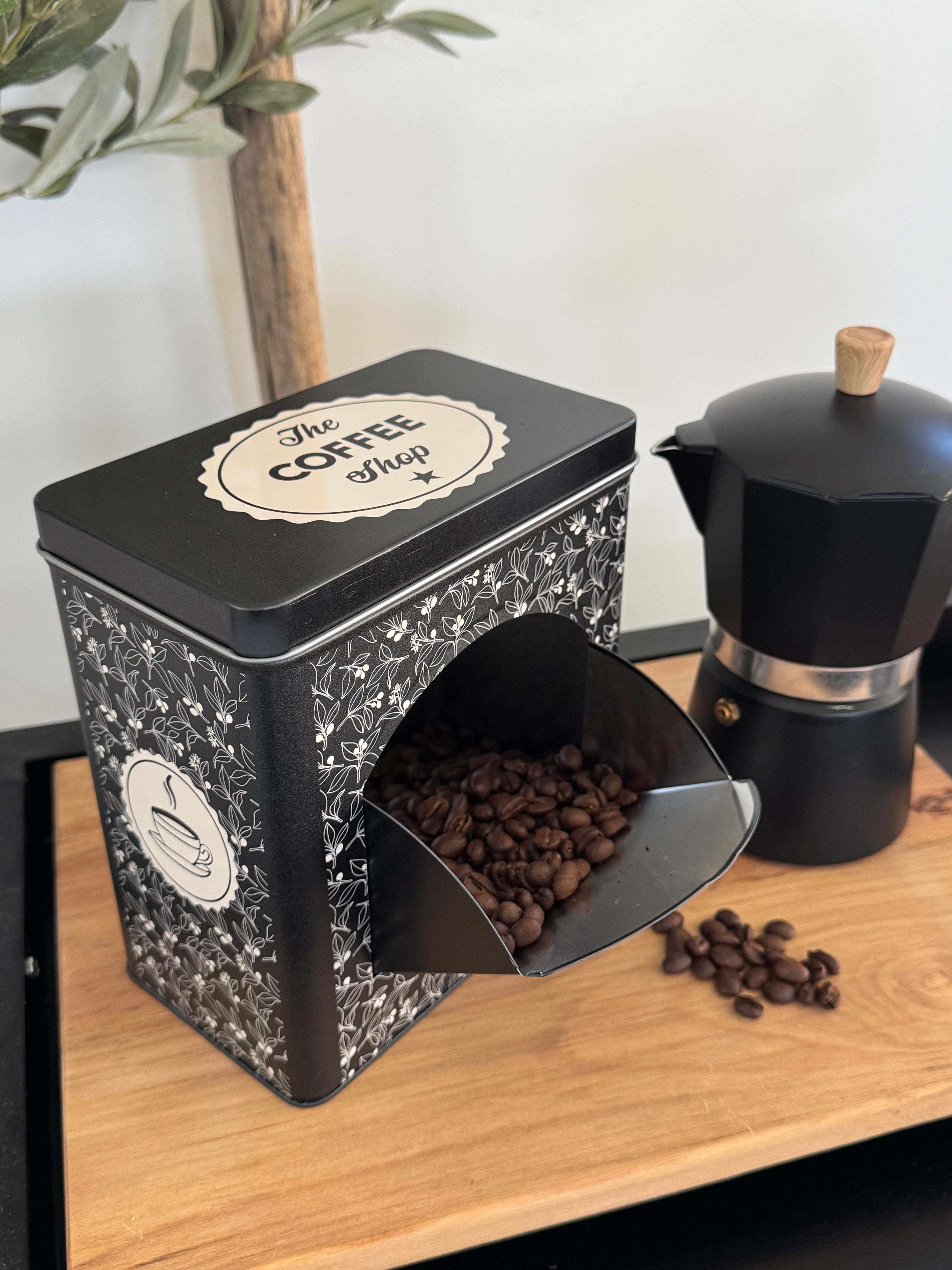 Tarro The Coffee Negro