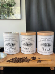 Set Té, Café, Azúcar Circular