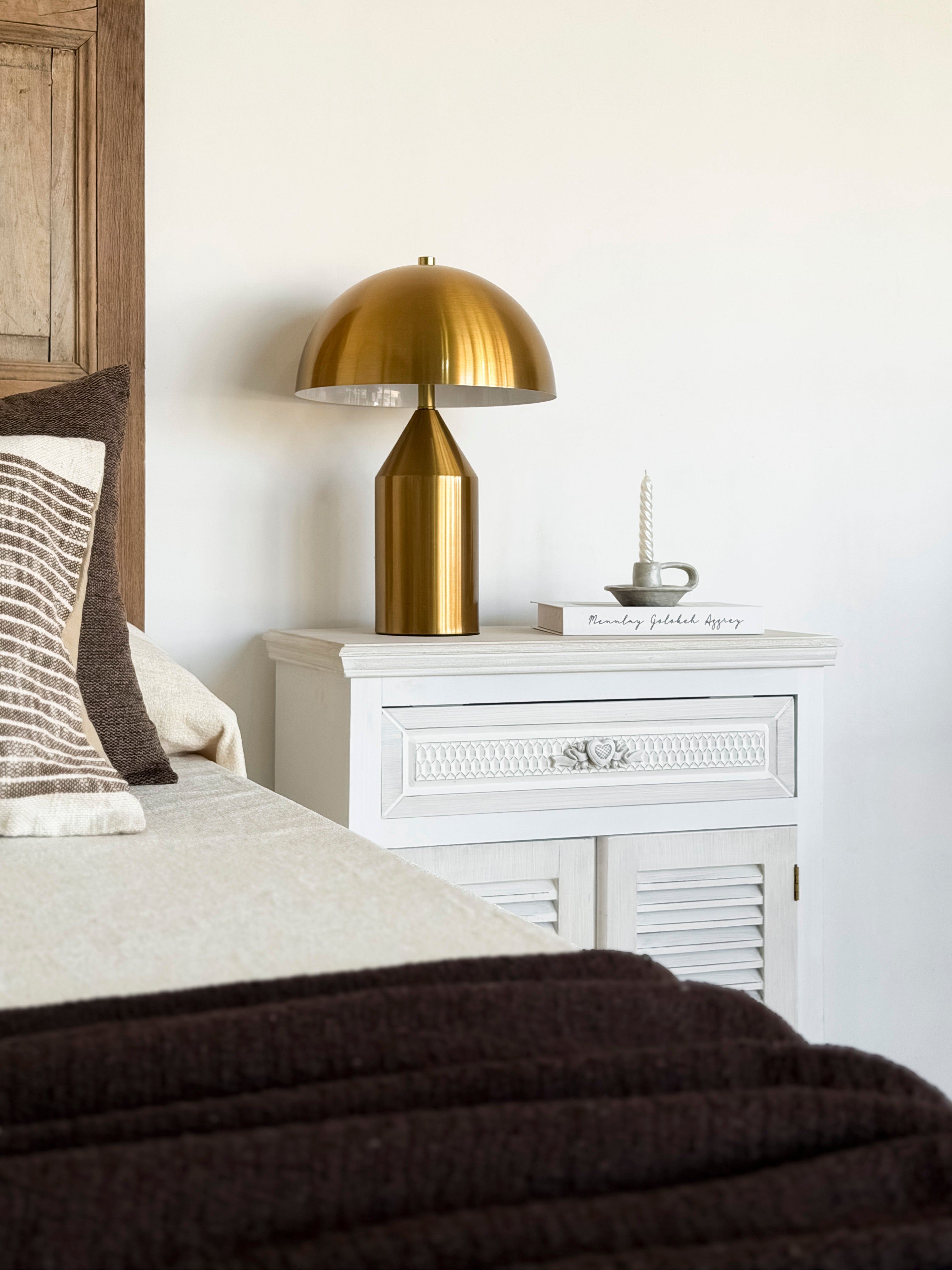 Mueble Madera Blanco Vintage