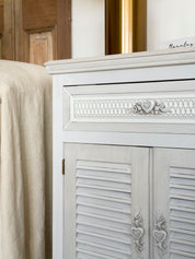 Mueble Madera Blanco Vintage