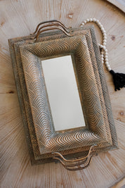 Bandeja Bronce Rectangular