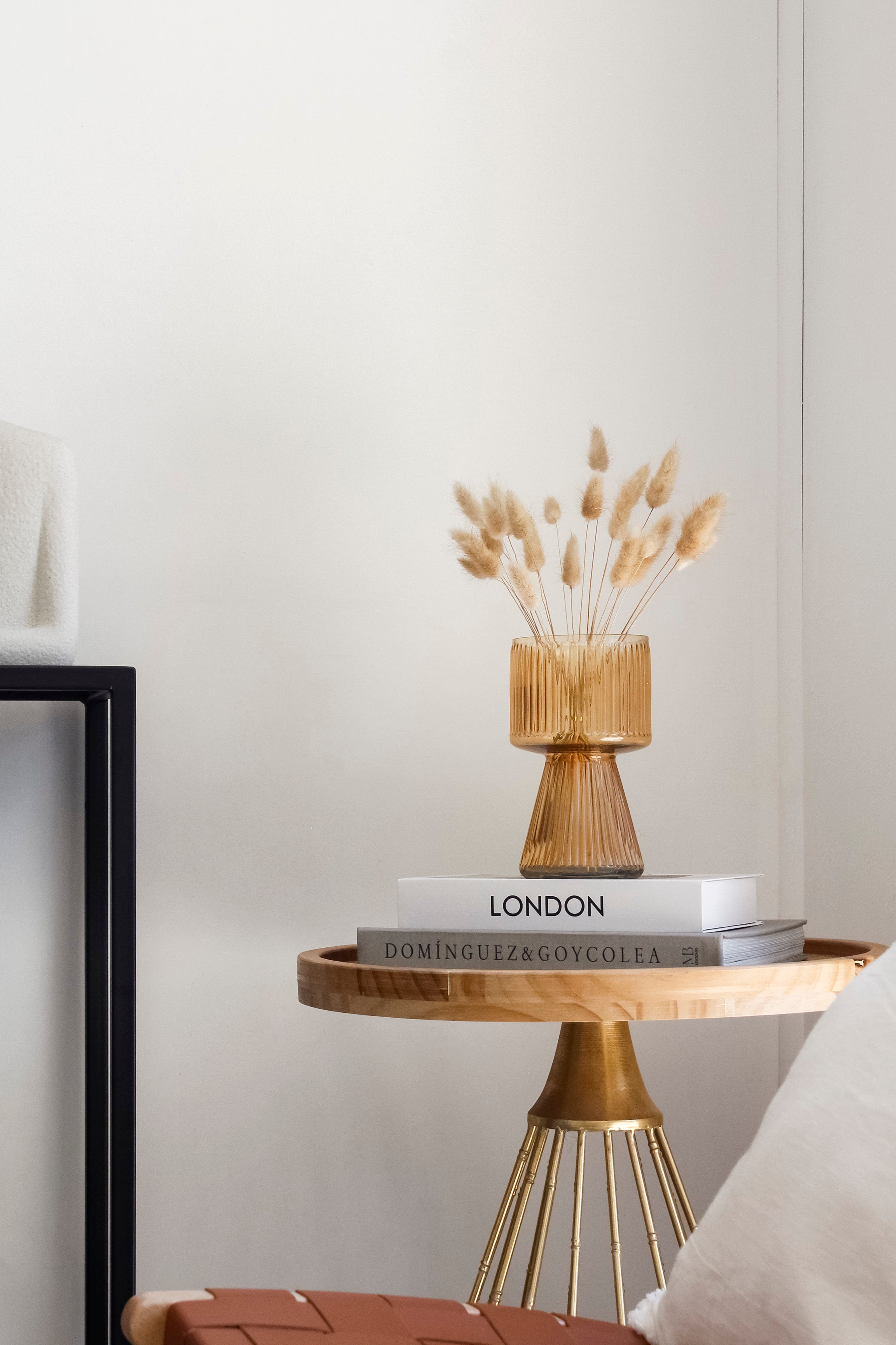 Florero Copón Rayas Ámbar