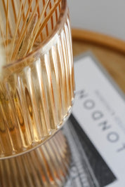 Florero Copón Rayas Ámbar