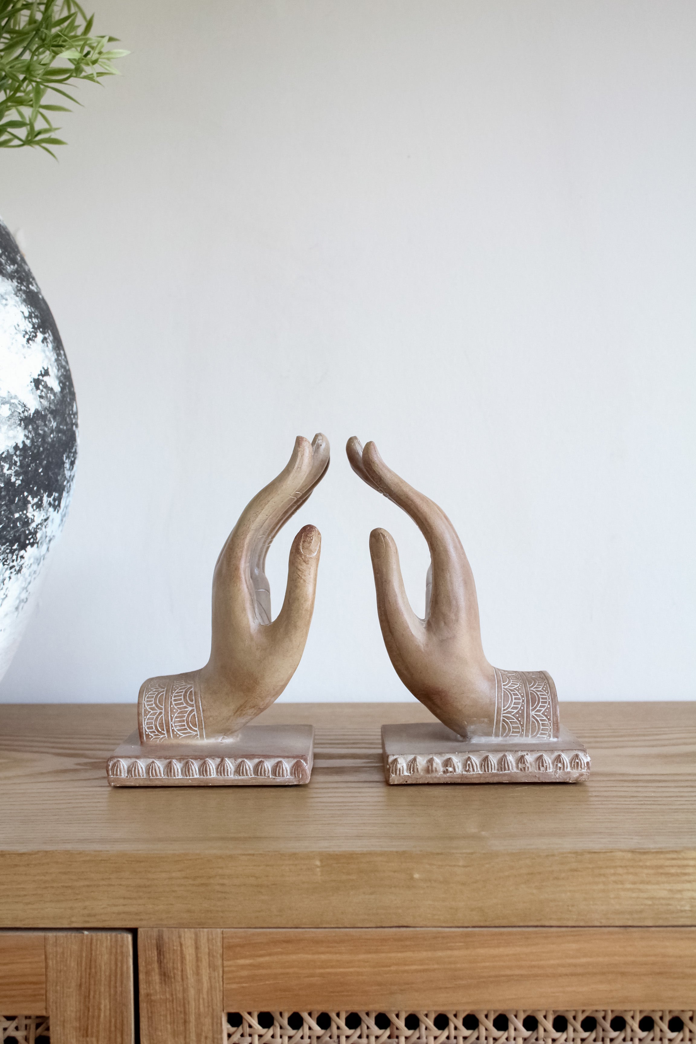 Topes de libro Manos