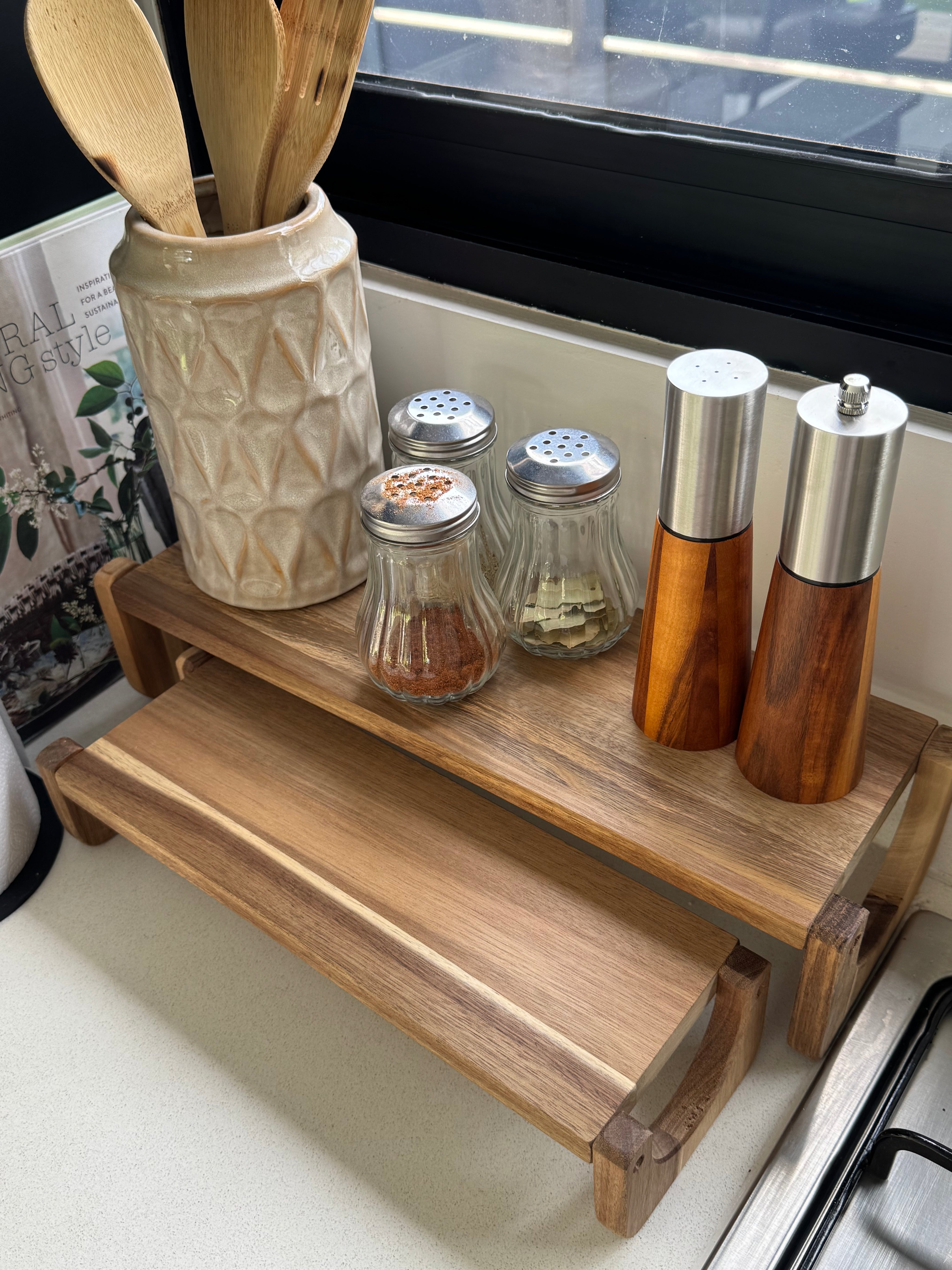 Bandeja Pedestal Madera