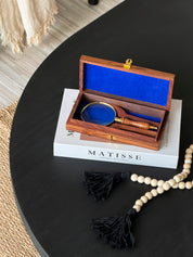 Lupa Caja Madera