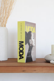 Caja Libro "Moda Amarillo"