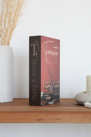 Caja Libro "Terracota"