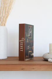 Caja Libro "Velvet"