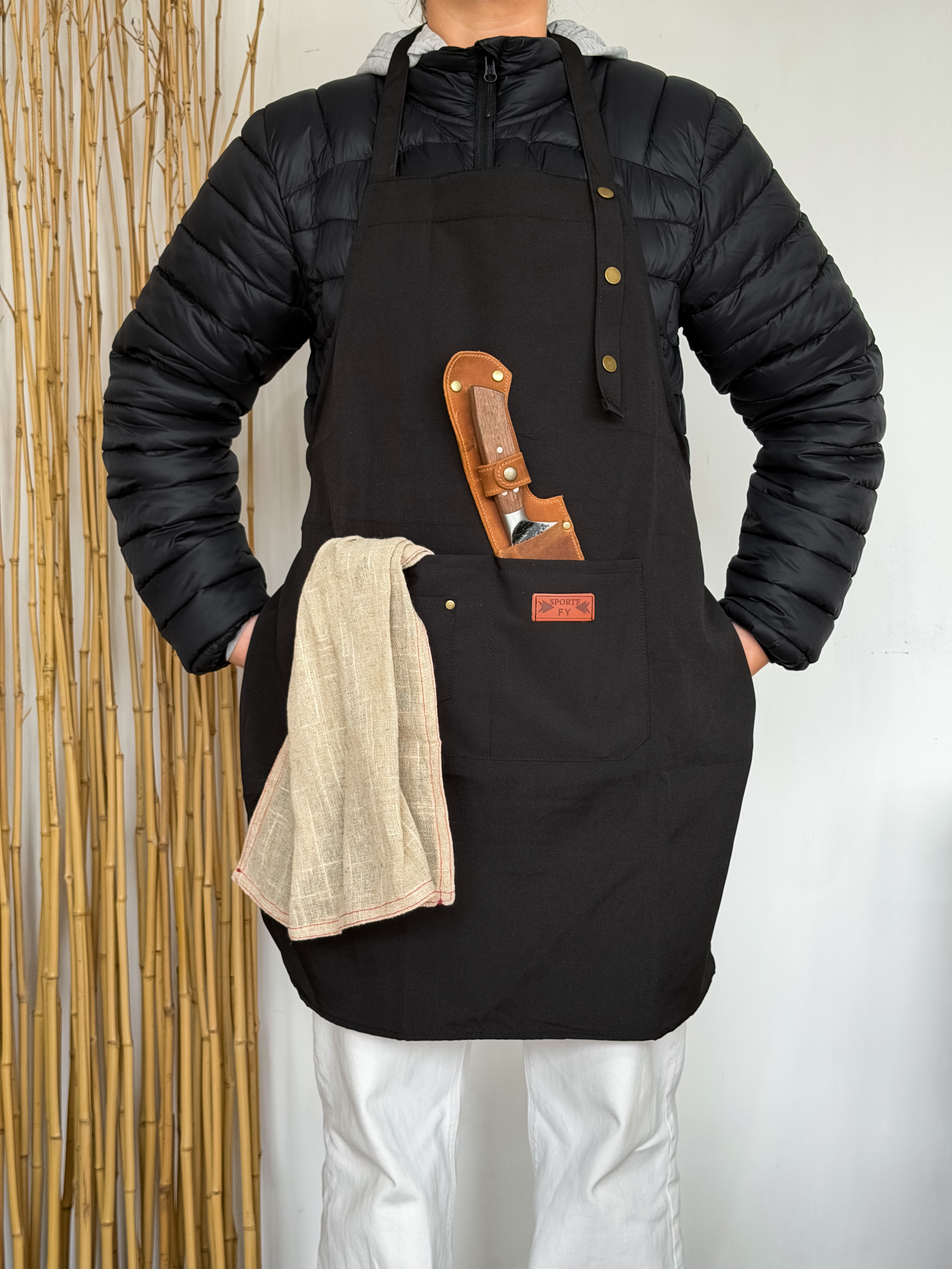 Delantal Ema Negro