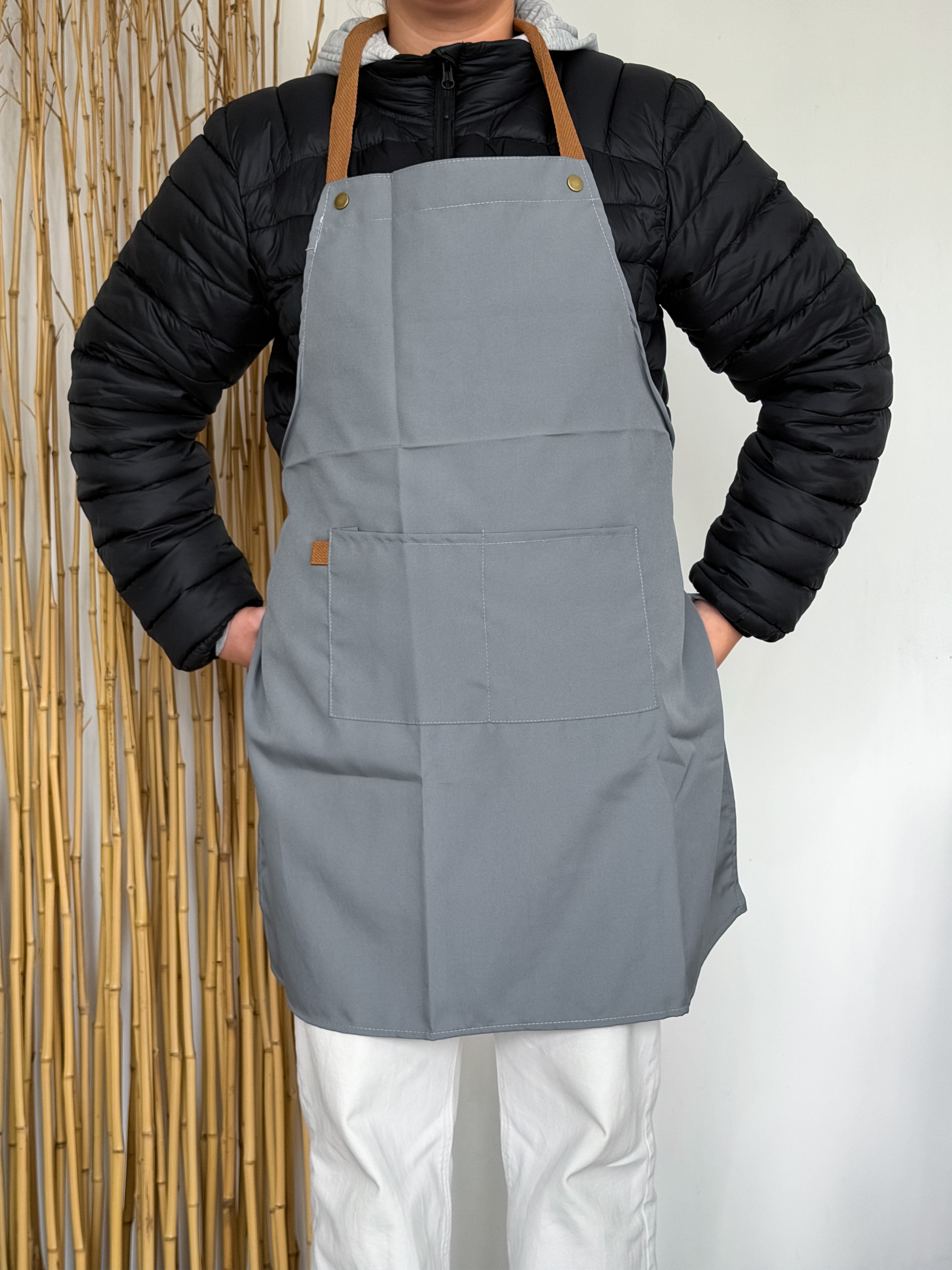 Delantal Eva Gris