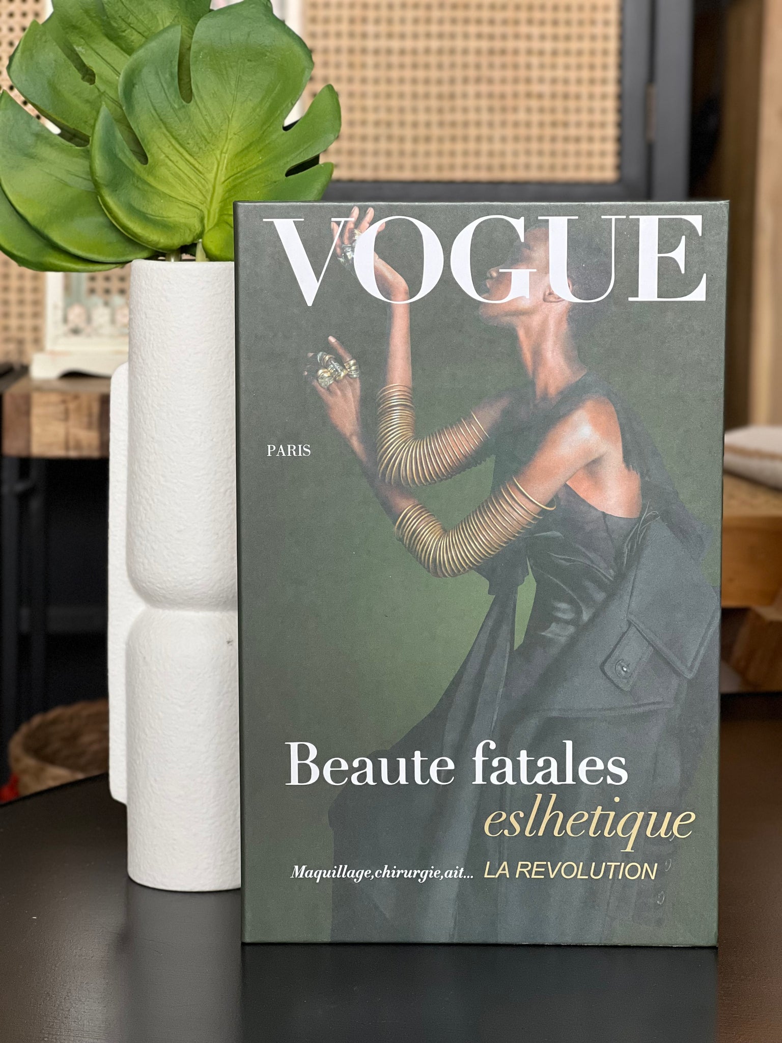 Caja Libro Vogue Verde