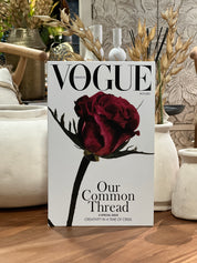 Imitación libro Vogue Rosa