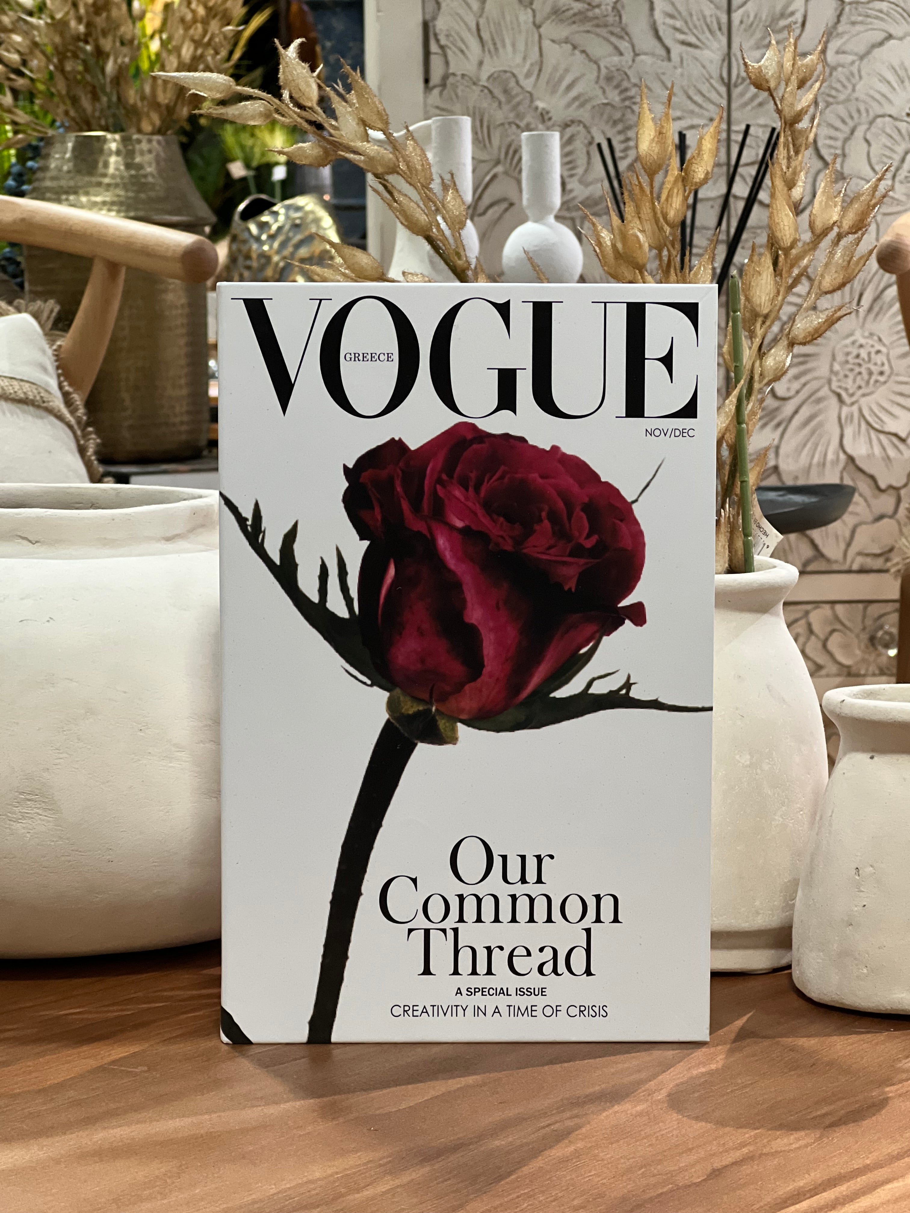 Imitación libro Vogue Rosa