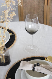 Set Copas Vino Negra