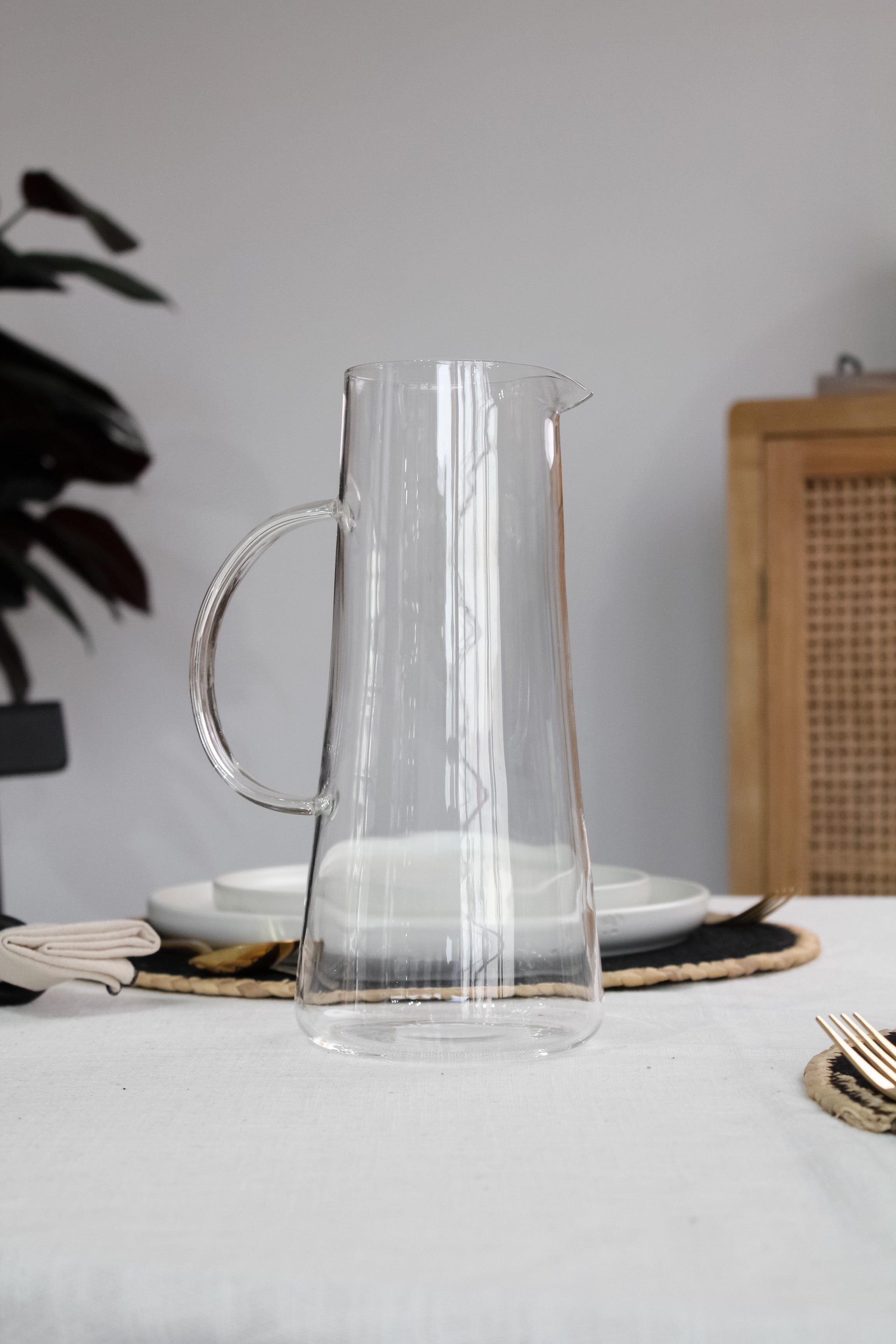 Jarra Vidrio Transparente