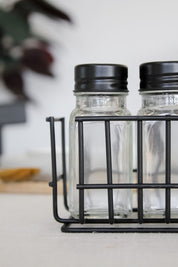 Set Especieros Tapa Negra