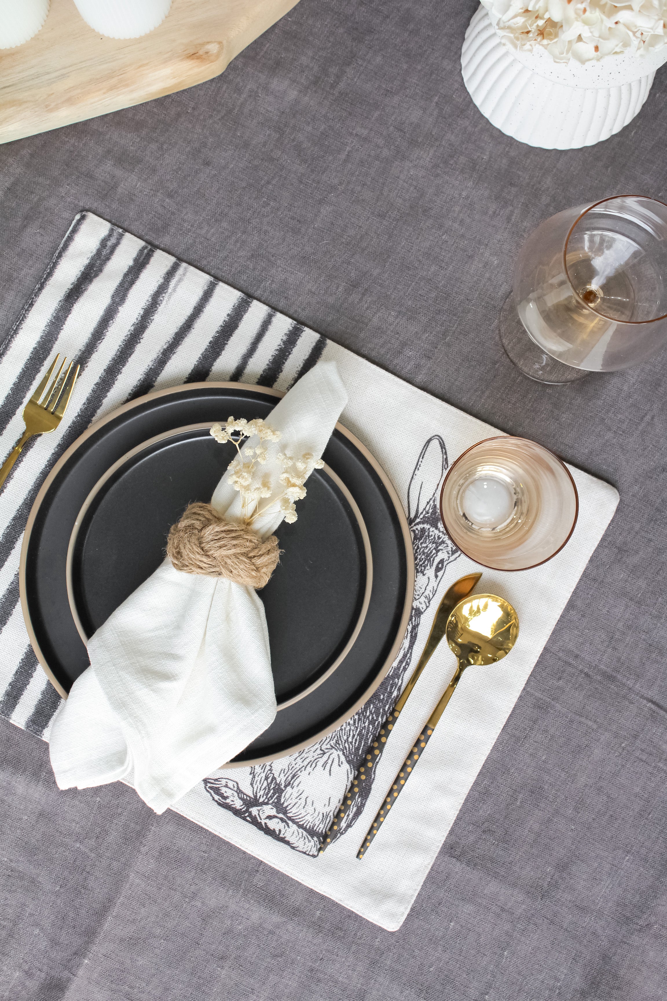 Individual Conejo Negro