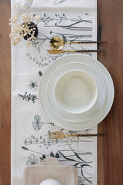 Camino de Mesa Flores Verdes