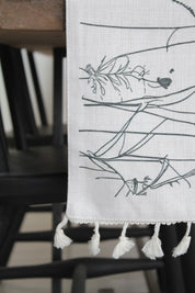 Camino de Mesa Flores Verdes