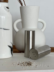 Salero y Pimentero Plateado