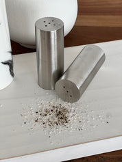 Salero y Pimentero Plateado