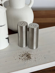 Salero y Pimentero Plateado