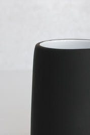 Vaso Cerámica Negro Mate