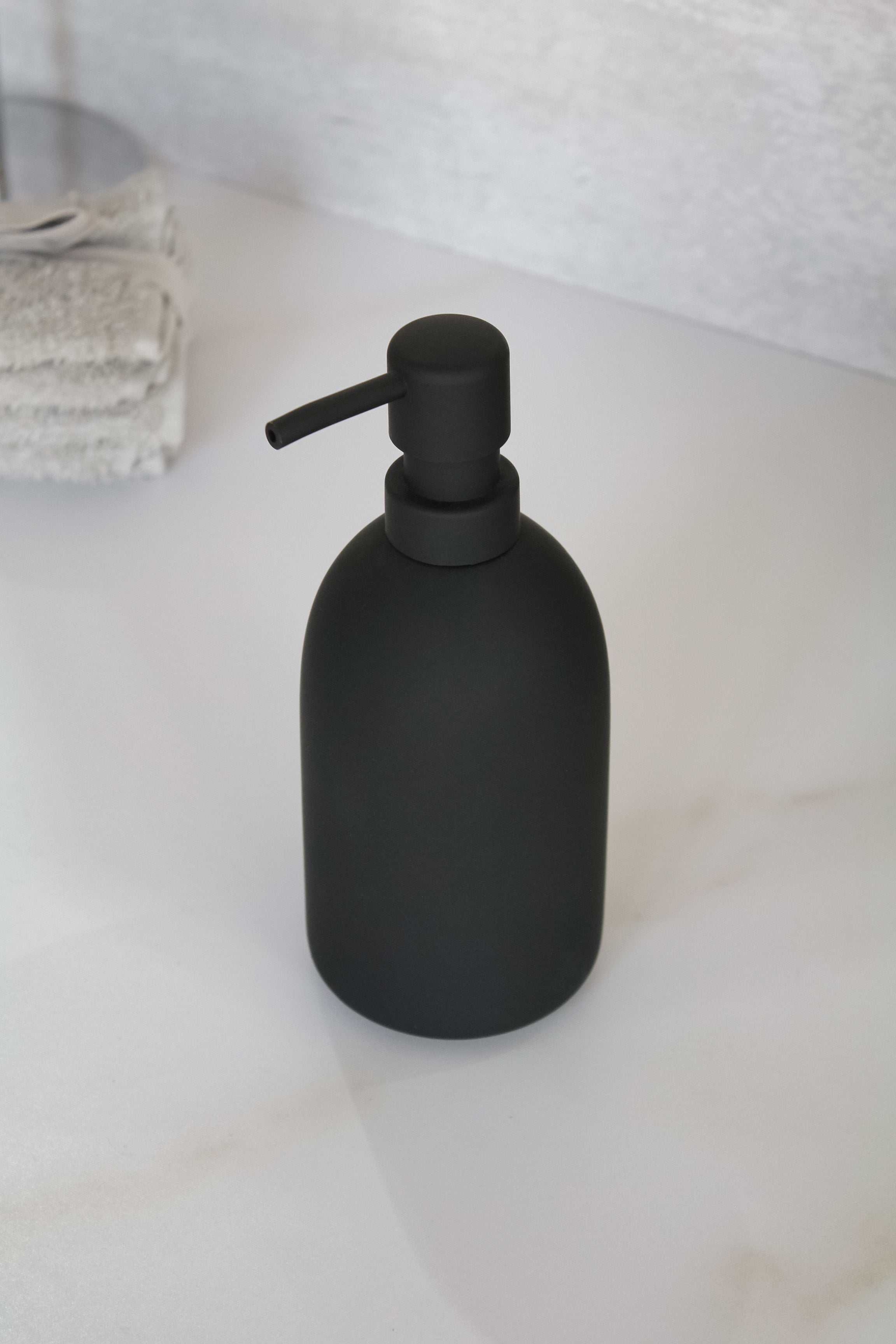 Dispensador Negro Mate