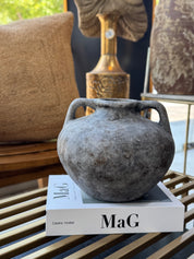 Jarron Indio Gris Jaspeado