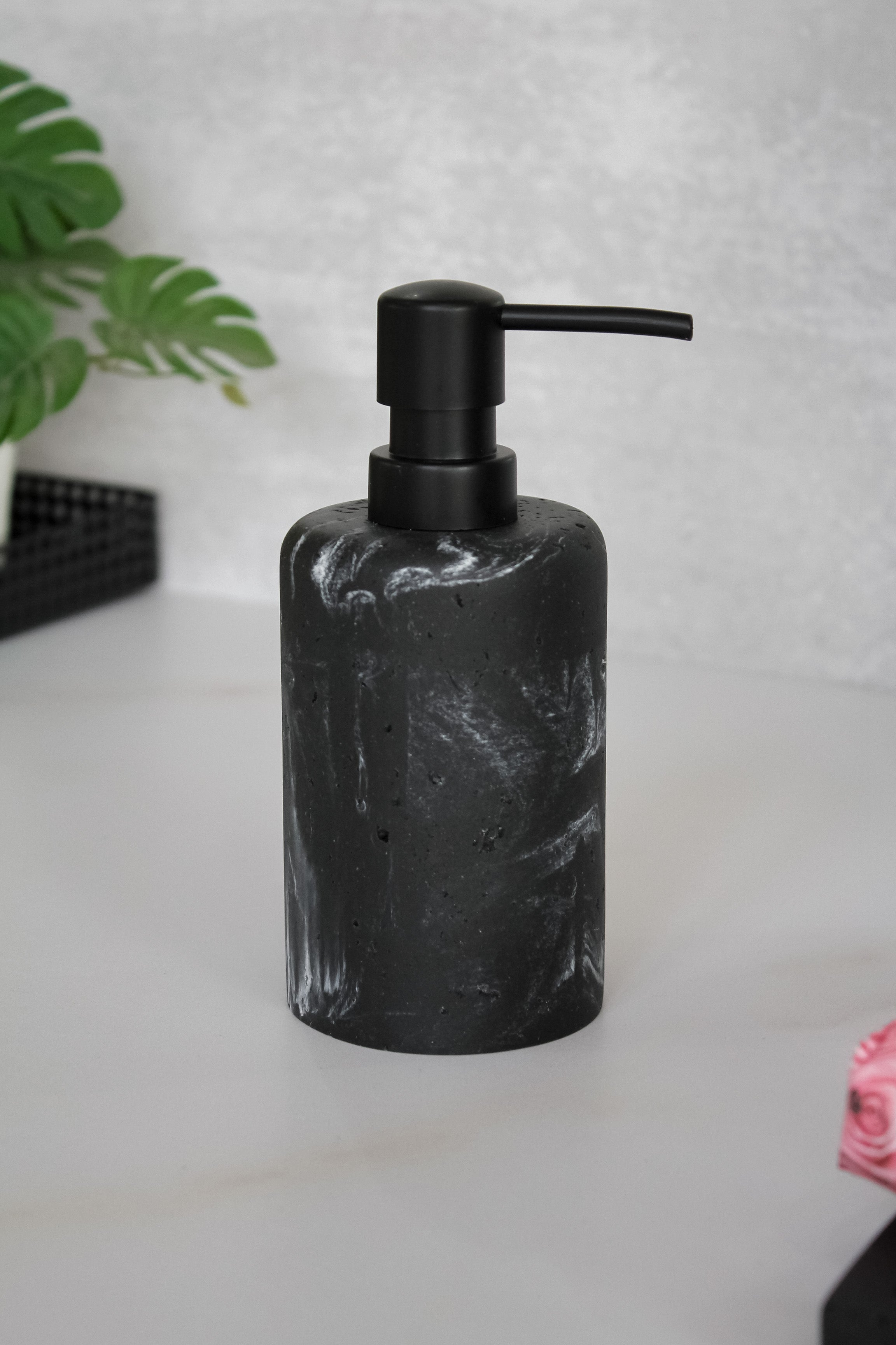 Set Baño Piedra Negro