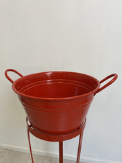 Hielera Pedestal Metal