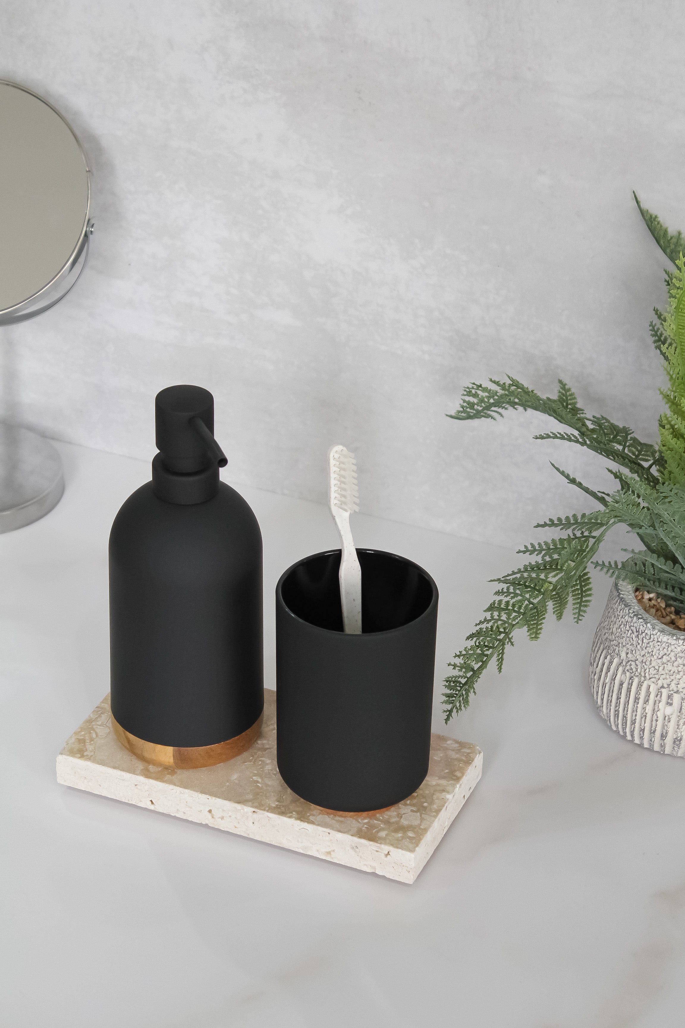 Dispensador Base Madera