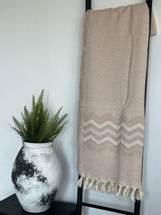 Manta Palo Rosa Rombos