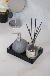 Dispensador Cerámica Gris Jaspeada