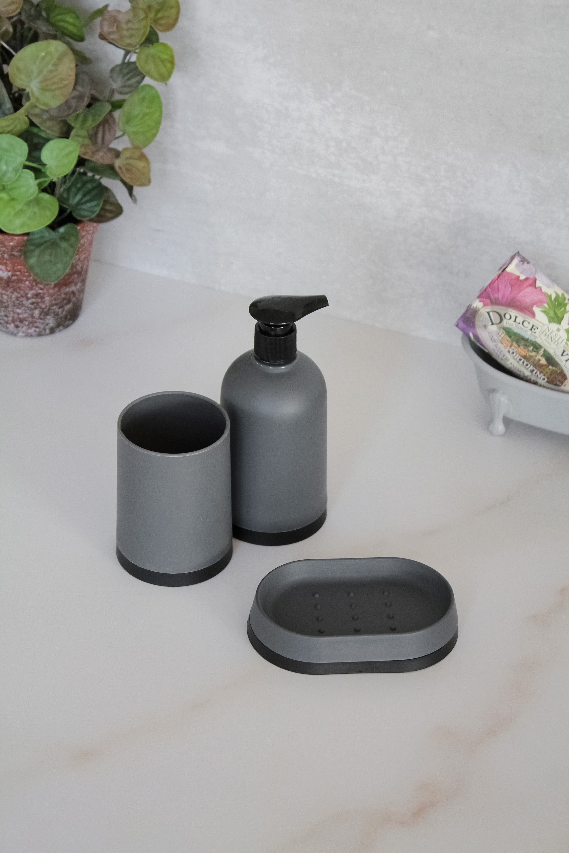 Set Baño Gris