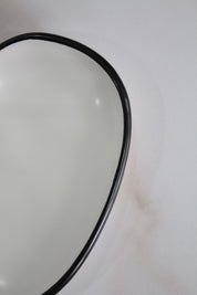 Jabonera Cerámica Borde Negro