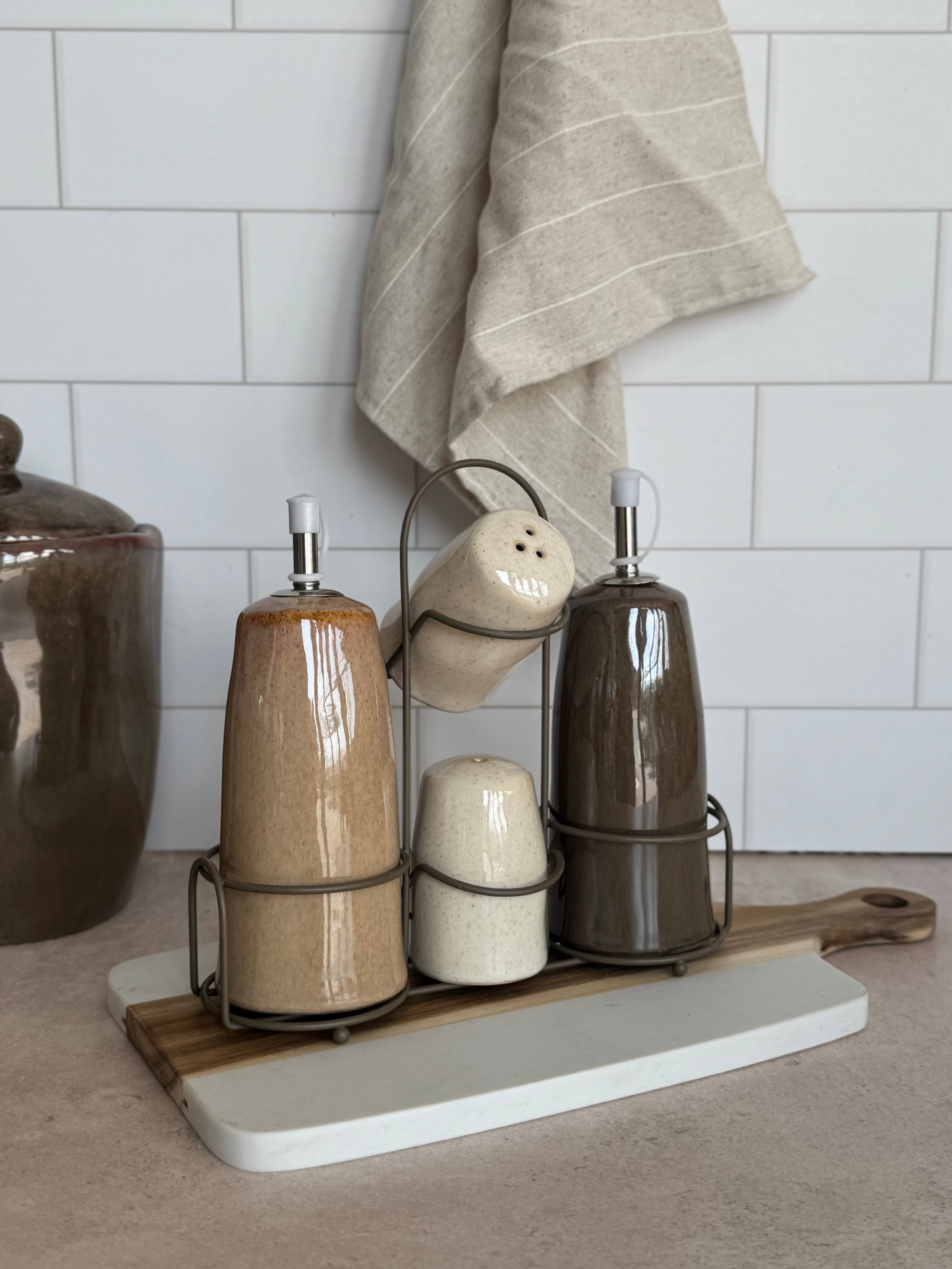 Set Alcuza Cerámica