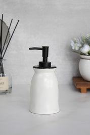 Dispensador Cerámica Borde Negro