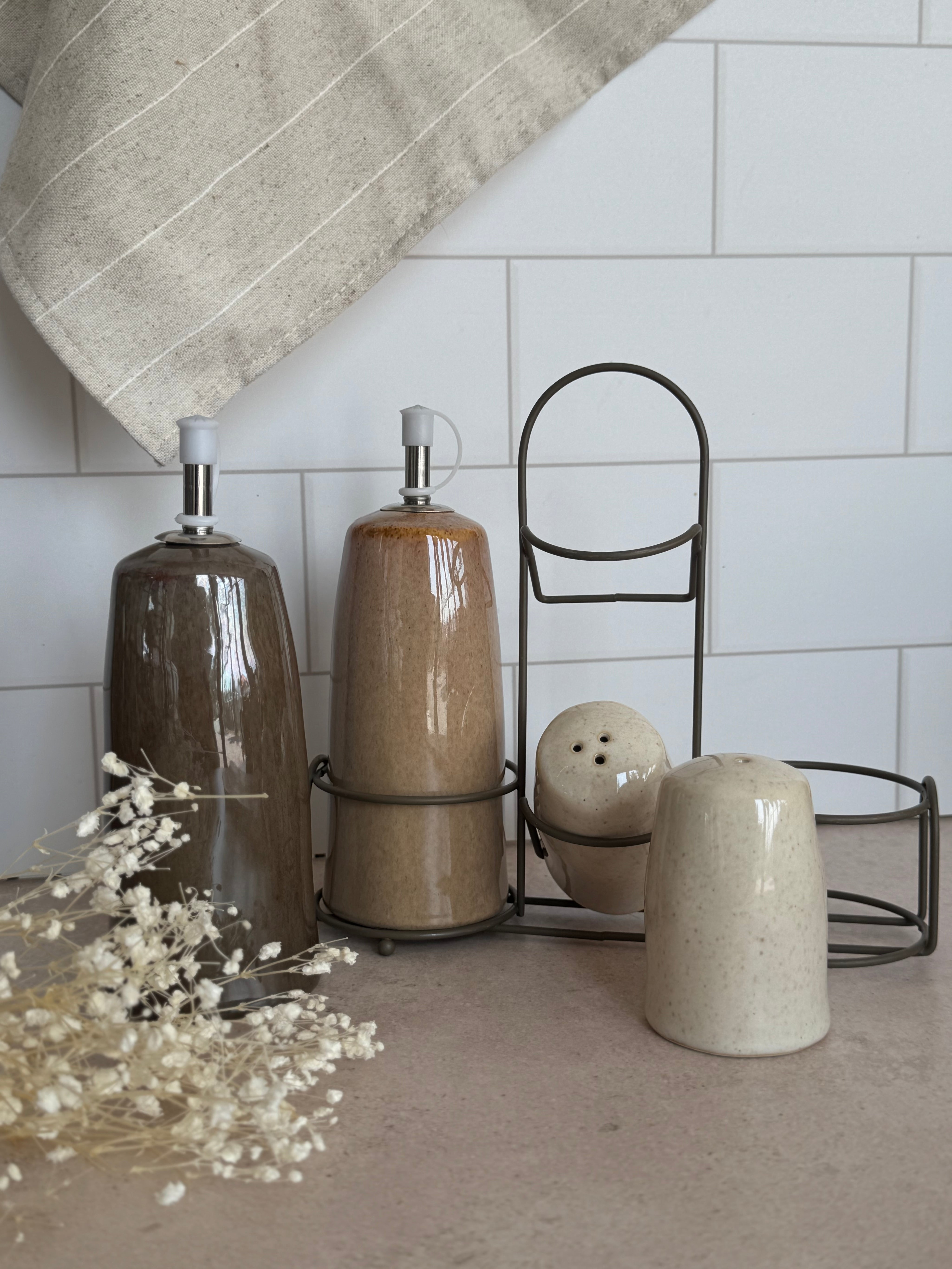 Set Alcuza Cerámica