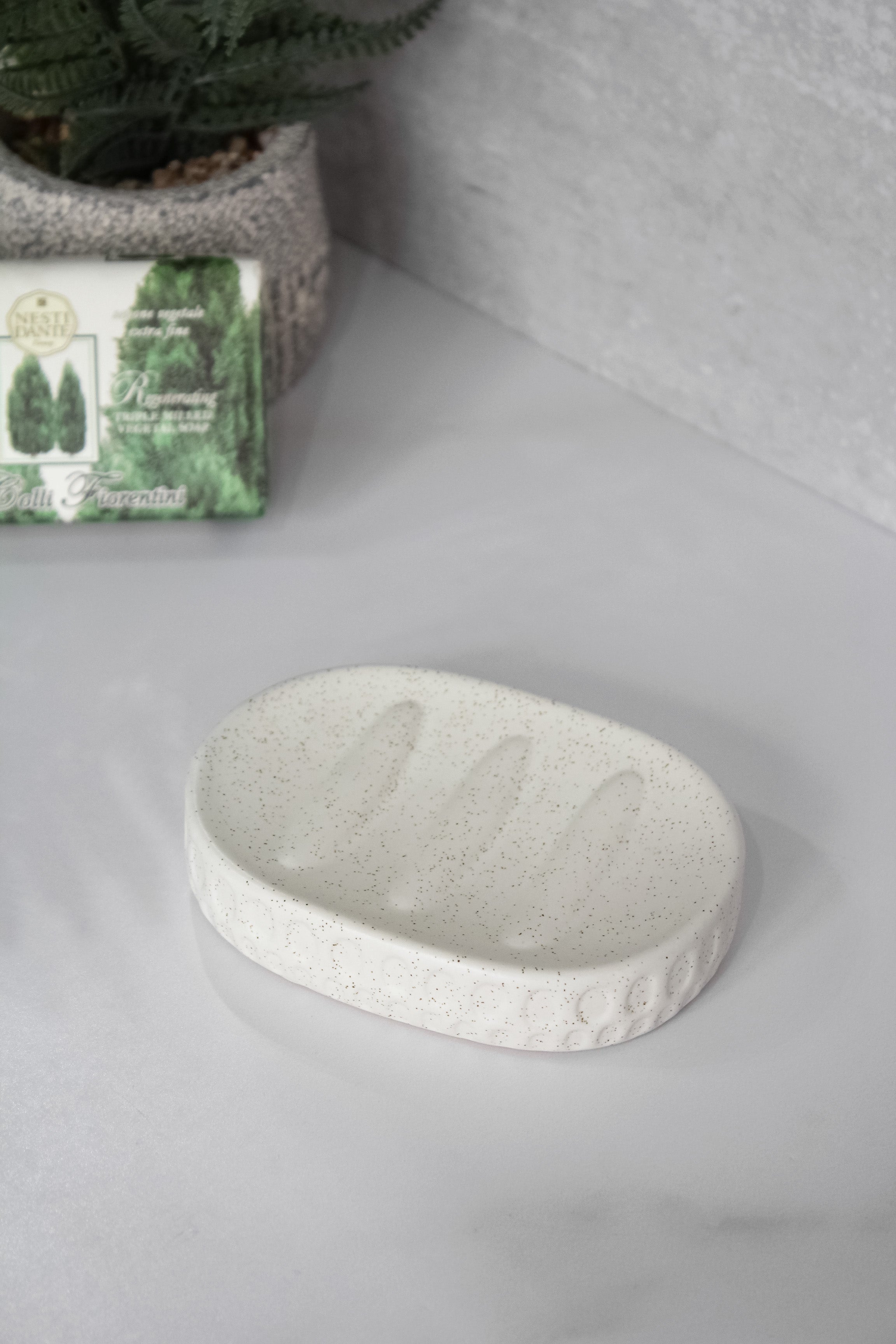 Jabonera Cerámica Textura