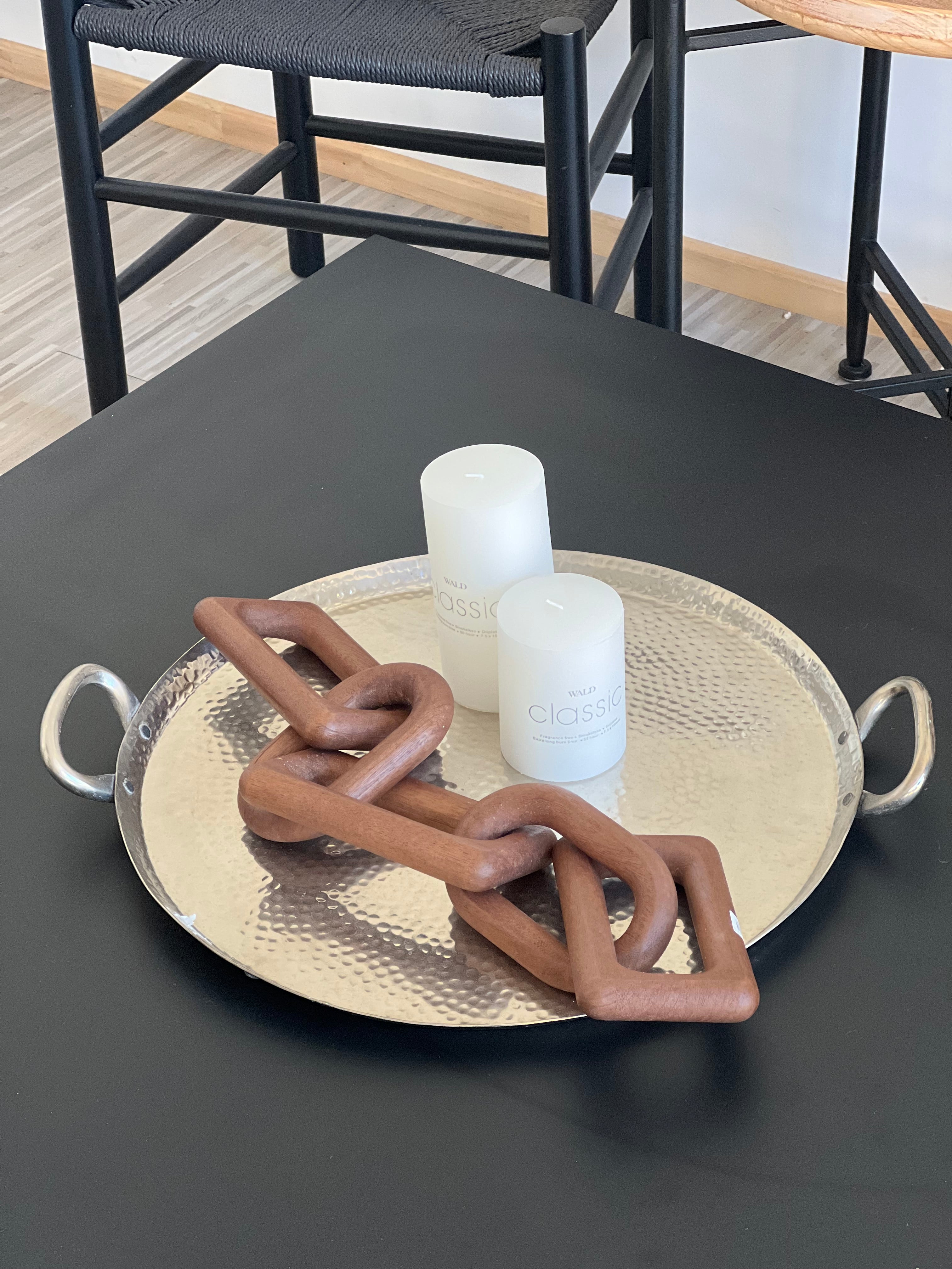 Bandeja Circular Silver