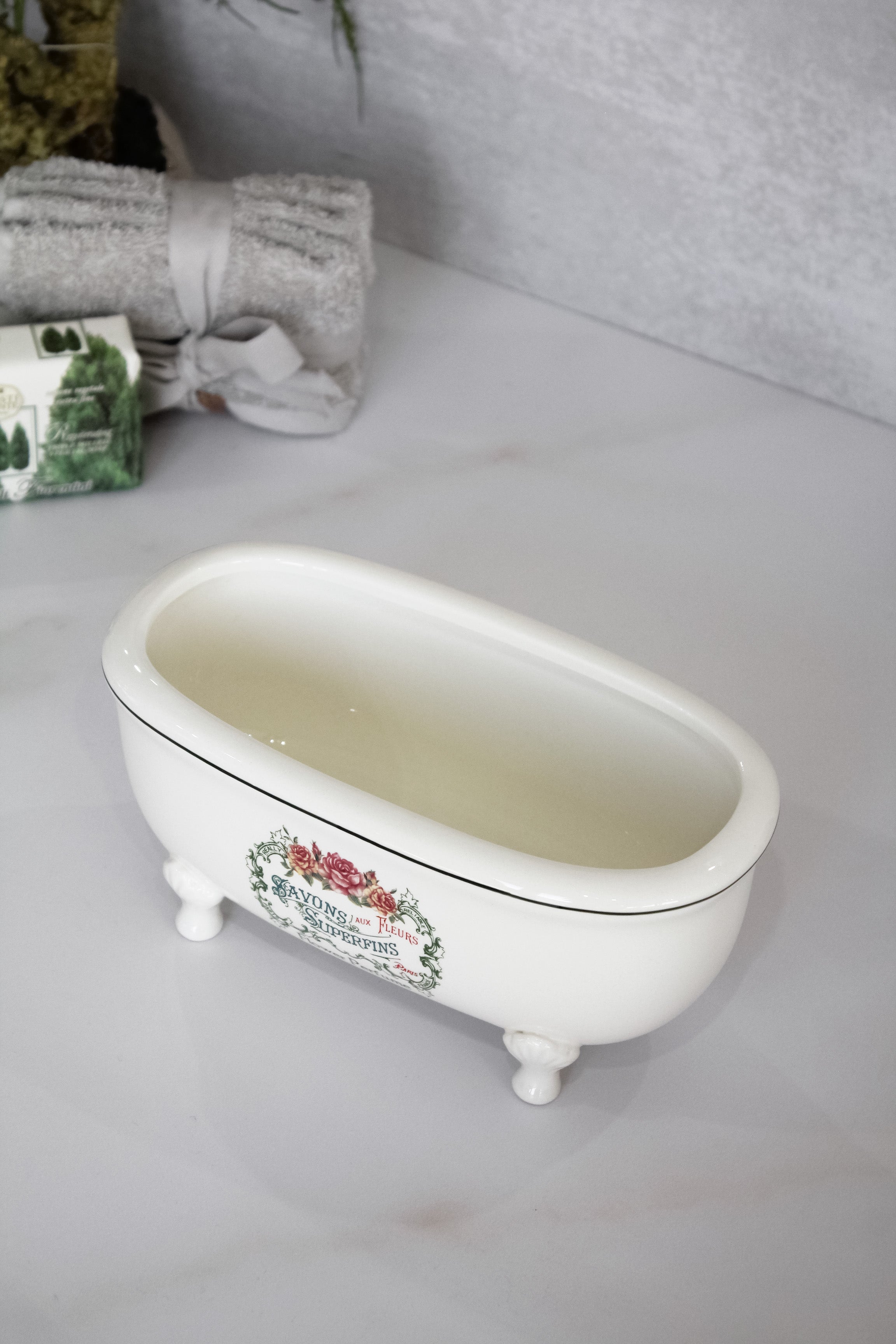 Tina Cerámica Blanca