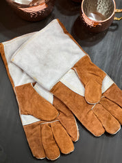 Guantes Parrilleros Café