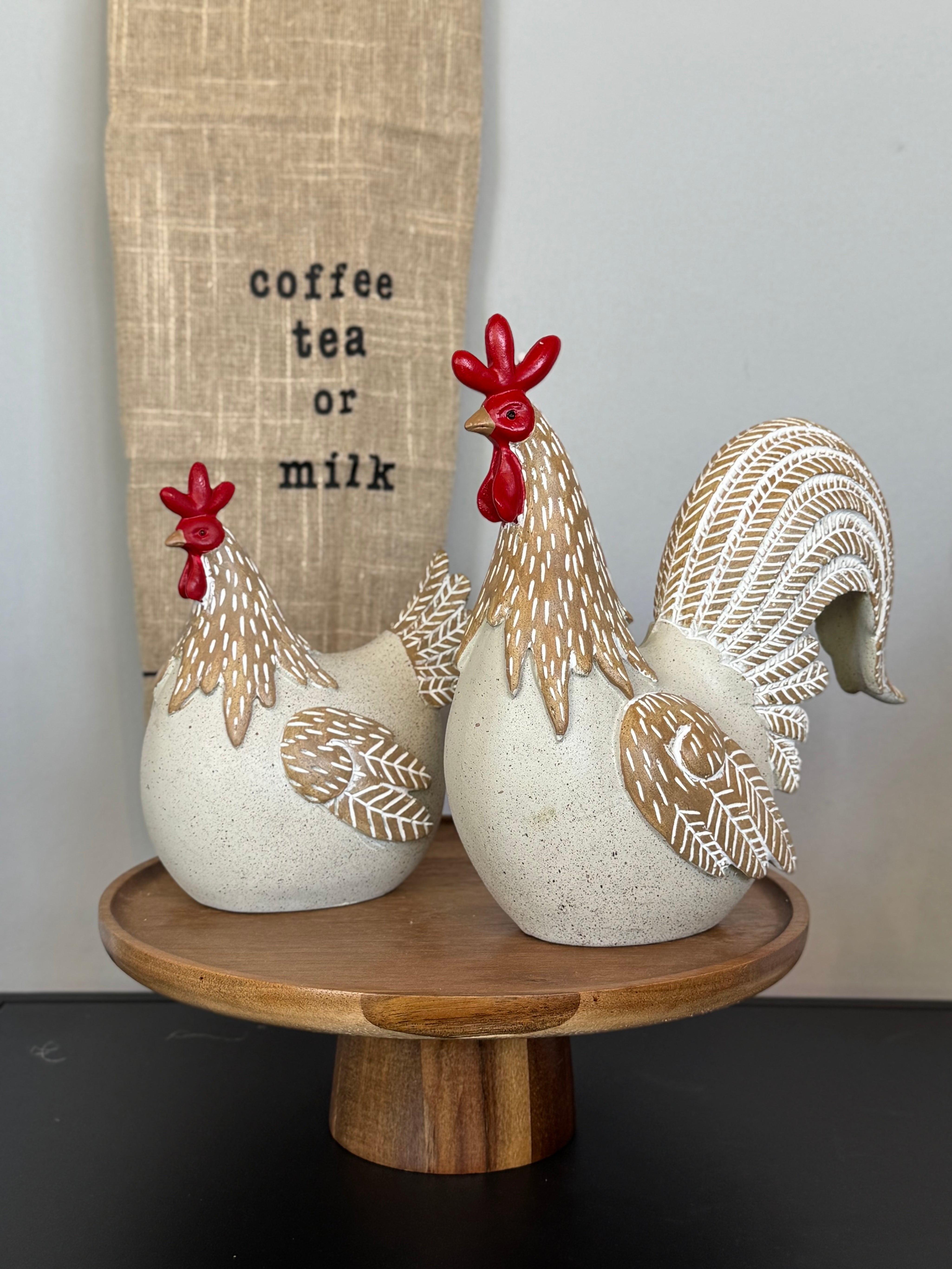 Gallina y Gallo Jaspeado Beige