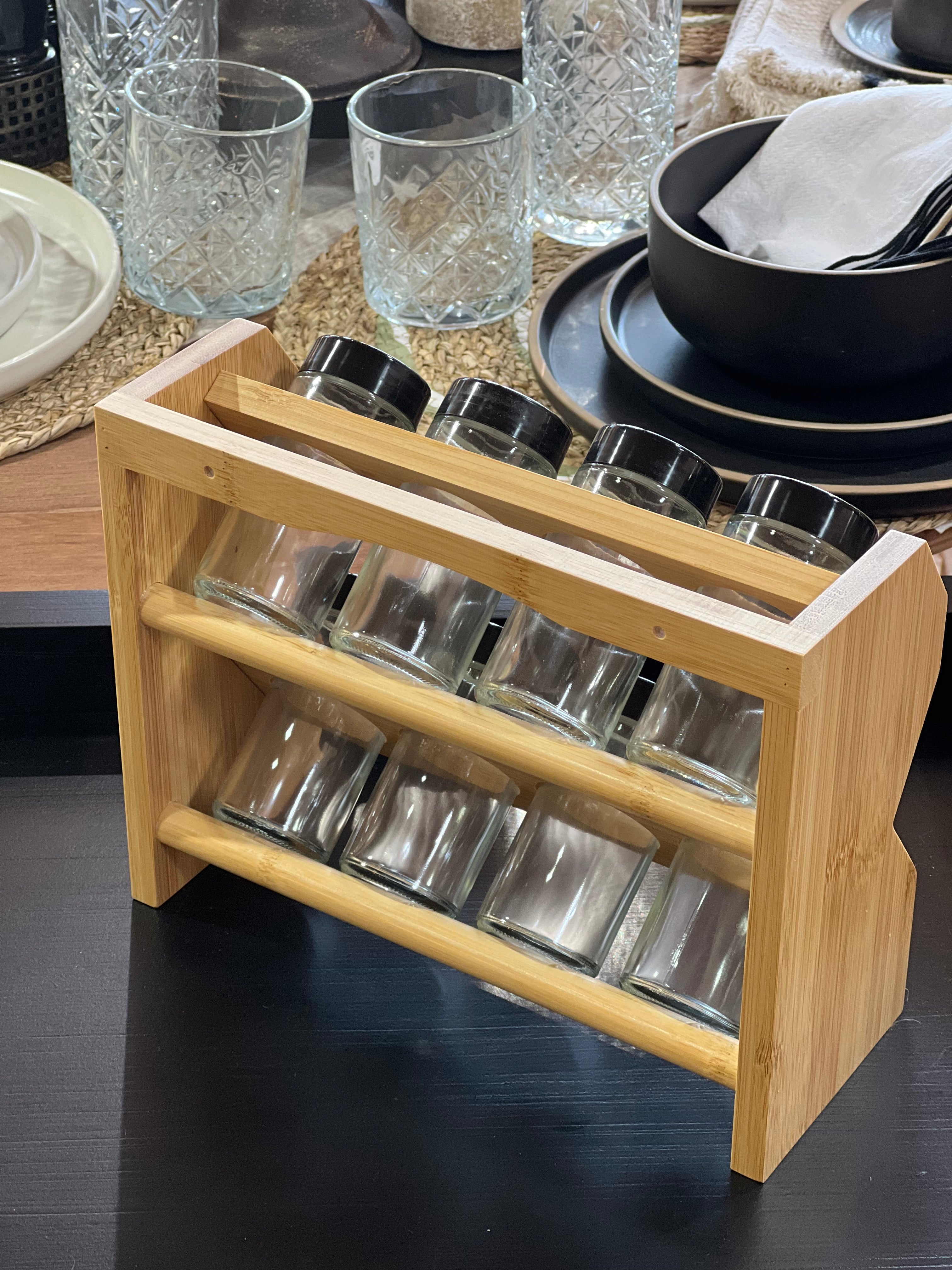 Especieros Base Madera