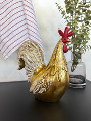 Gallina y Gallo Dorado